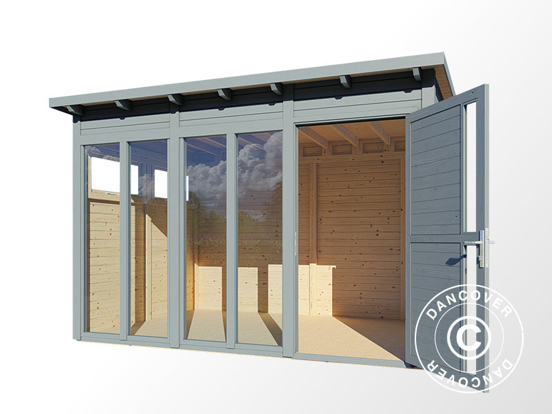 Gartenhaus, Bertilo Pentus 3O, 3,37x2,34x2,33m, Grau