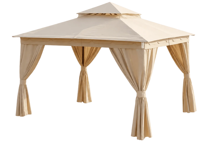 Gazebos with textile roof