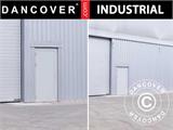 Metalinės durys pramoninėms sandėliavimo patalpoms Steel, 0,9x2m, Pilka