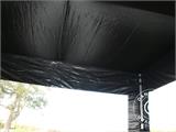 Poszycie dachowe wewnętrzne, Namiot Ekspresowy FleXtents 3x3m, Czarny