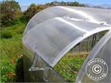 Ventilation window w/automatic opener for greenhouse Strong NOVA 3 m wide, Silver