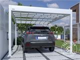 Carport Libeccio, 3,26x5,09x2,34m, Weiß