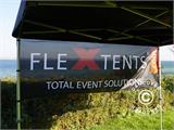 Baner z nadrukiem do namiotu ekspresowego FleXtents®, 4x1m