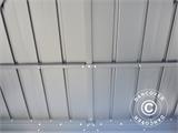 Pawilon Santa Fe z zasłonami i moskitierą, 3,65x6m, Czarny