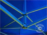 Tente pliante FleXtents Xtreme 60 3x3m Bleu, avec 4 cotés