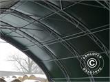 Estensione 2m per capannone tenda/tunnel agricolo 12x16x5,88m, PVC, Verde