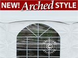 Šator za zabave Original 5x8m PVC, "Arched", Bijela