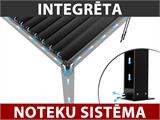 Bioklimatiskā pergola nojume San Pablo, 3x4m, Melna