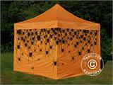 Pop up gazebo FleXtents Xtreme 50 with full digital print, 3x3 m, incl. 4 sidewalls