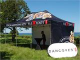 Pop up gazebo FleXtents Xtreme 50 with full digital print, 4x6 m, incl. 4 sidewalls