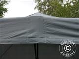 Vouwtent/Easy up tent FleXtents PRO Steel 4x4m Grijs
