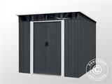 Garden shed w/Skylight, 2.38x1.93x2.03 m, Anthracite/White