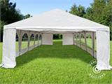 Marquee Original 5x10 m PVC, ARCHED STYLE, White