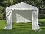 Namiot imprezowy PLUS 3x6m PE, Biały