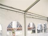 Profesionāla Pasākumu telts EventZone 9x9m PVC, Balta