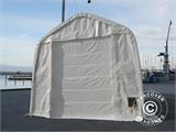 Tenda abrigo barco Oceancover 5,5x15x4,1x5,3m, PE, Branco