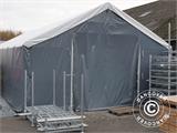 Noliktavas telts Titanium 8x27x3x5m, Balts/Pelēks