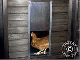 Chicken coop/Hen House Hatch 0.2x0.32/0.6 m, Aluminium