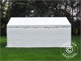 Tenda de armazenamento Basic 2 em 1, 5x6m PE, Branco
