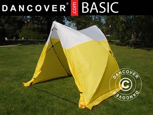 Radni šator, Basic 1,8x1,9x2m, Bijela/Žuta